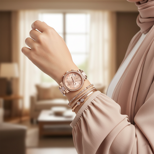 Michael Kors MK6560 Sofie Women’s Rose Gold Dial Rose Gold Stainless Steel Chronograph Watch - Luxury Hub Store