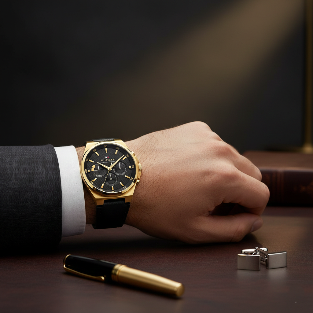 Tommy Hilfiger 1792086 Men's Multi-Function Watch .