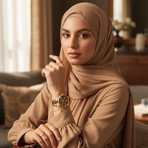 Michael Kors MK5696 Women’s Brown Dial Gold Stainless Steel Bradshaw Watch - Luxury Hub Store