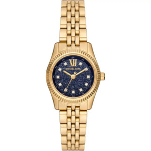 Michael Kors Lexington MK4802Women’s Gold Blue Speckled Dial Watch - Luxury Hub Store