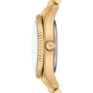 Michael Kors Lexington MK4802 Women’s Gold Blue Speckled Dial Watch - Luxury Hub Store