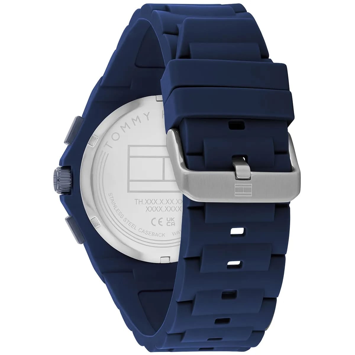 Tommy Hilfiger 1792122 Men’s Multi-Function Watch – Blue Dial & Blue Silicone Strap (NEO Edition) - Luxury Hub Store
