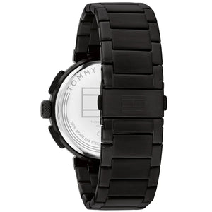 Tommy Hilfiger 1792119Men’s Multi-Function Watch – Black Dial & Black Stainless-Steel Bracelet - Luxury Hub Store