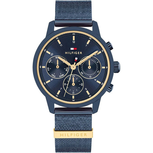 Tommy Hilfiger Women's Multi-Function Watch – Blue Leather Strap – Model 1782809