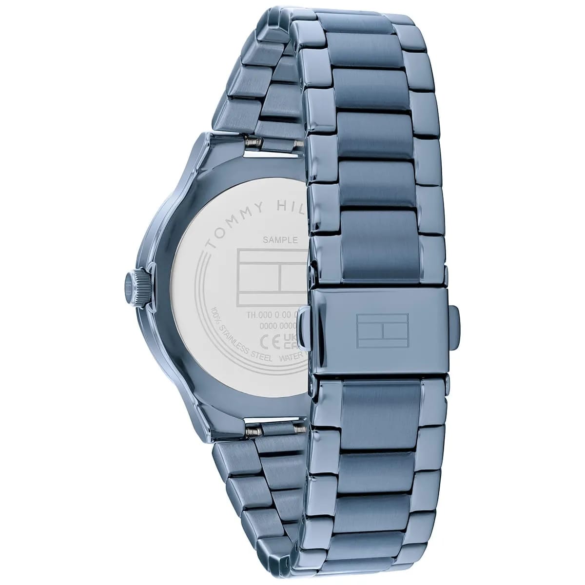 Tommy Hilfiger Ladies Watch – Model 1782724 – Blue Crystal Bezel