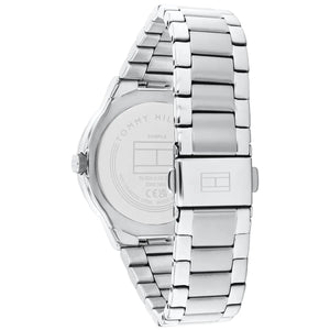 Tommy Hilfiger Ladies Crystal-Accent Watch – Model 1782723 – Silver & Gold Bracelet - Luxury Hub Store
