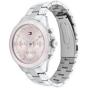 Tommy Hilfiger Women's(Mellie) Multi-Function Watch – Model 1782706 – Silver Stainless Steel - Luxury Hub Store