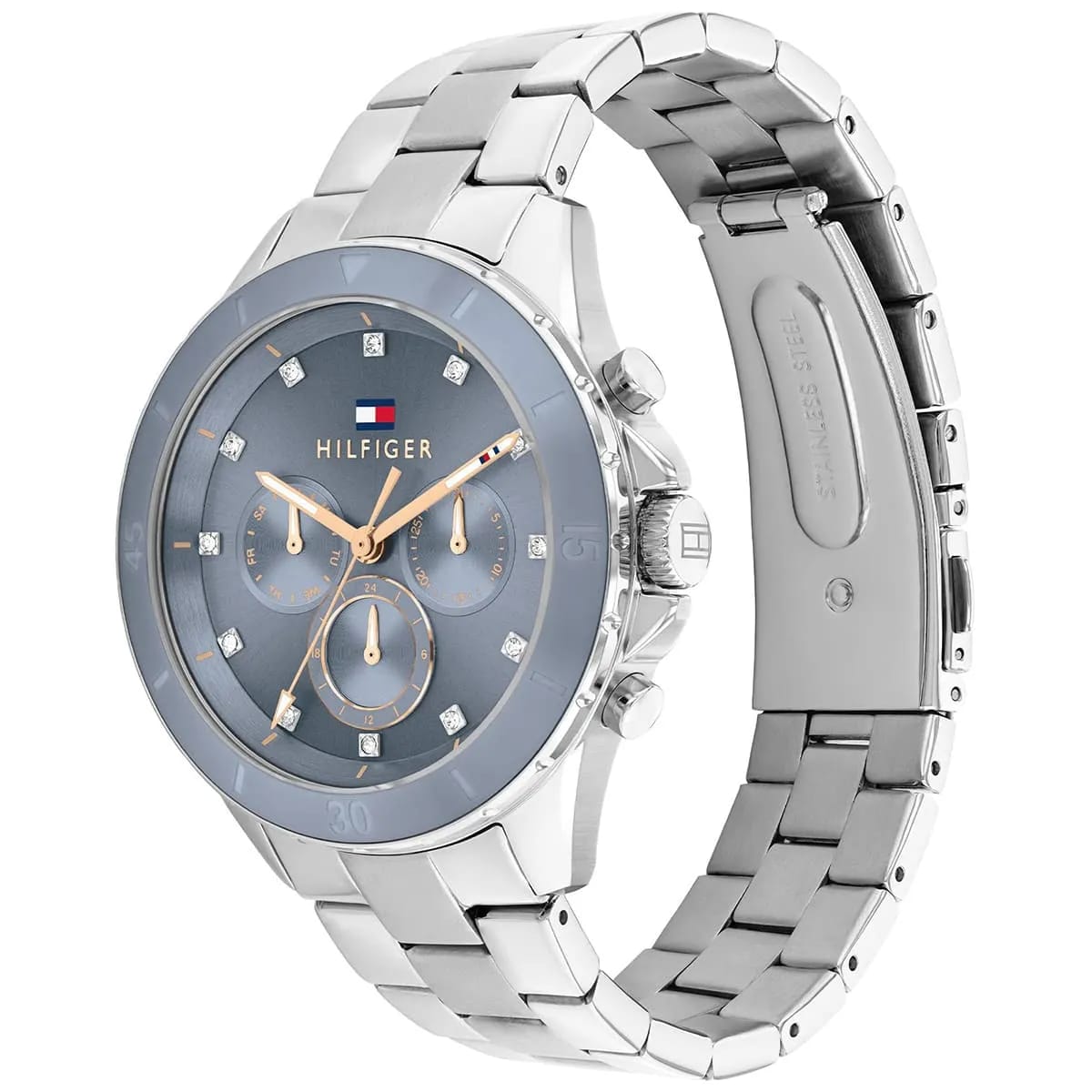 Tommy Hilfiger Mellie | Multi-Function Crystal Watch - 40mm - Luxury Hub Store