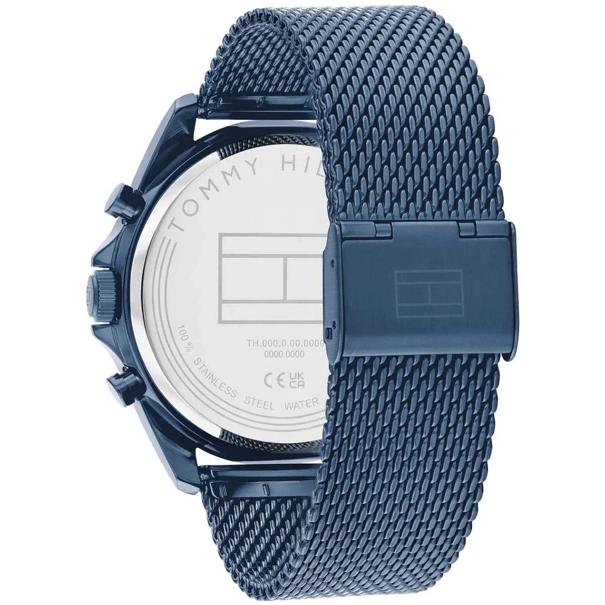 Tommy Hilfiger1710648  Shawn | 46mm Multi-Function Watch - Blue Silicone