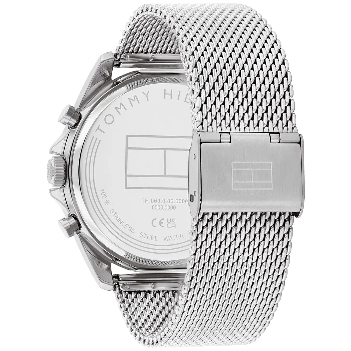Tommy Hilfiger Cooper | 1710647 | Multi-Function Skeleton Watch - Green Mesh - Luxury Hub Store
