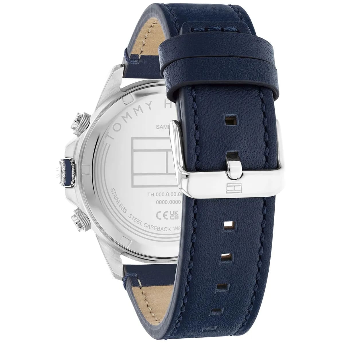 Tommy Hilfiger Men's Multi-Function Watch – Model 1792063 – Blue Leather Strap - Luxury Hub Store