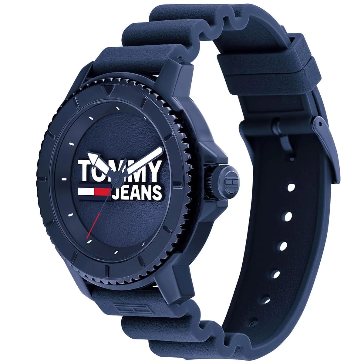 Tommy Jeans Tokyo Men's Analog Watch – Blue Silicone Strap 1792000 - Luxury Hub Store