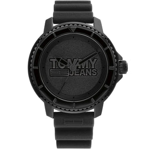 Tommy Jeans Tokyo Men's Analog Watch – Black Silicone Strap 1792001 - Luxury Hub Store