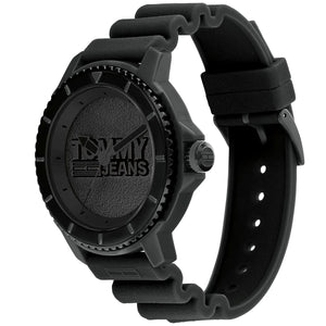 Tommy Jeans Tokyo Men's Analog Watch – Black Silicone Strap 1792001 - Luxury Hub Store