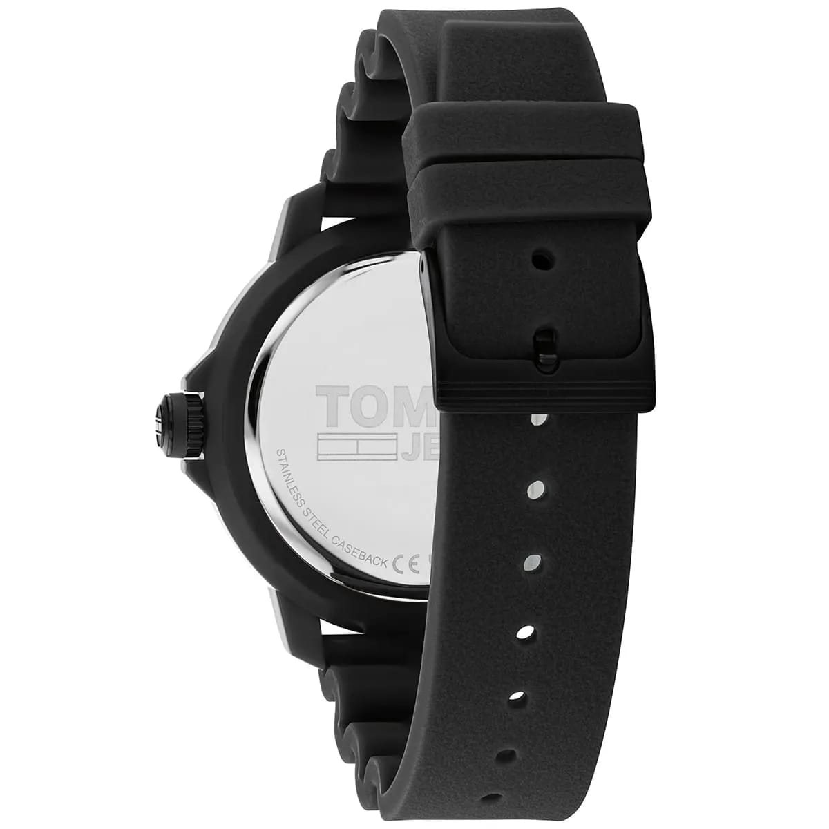 Tommy Jeans Tokyo Men's Analog Watch – Black Silicone Strap 1792001