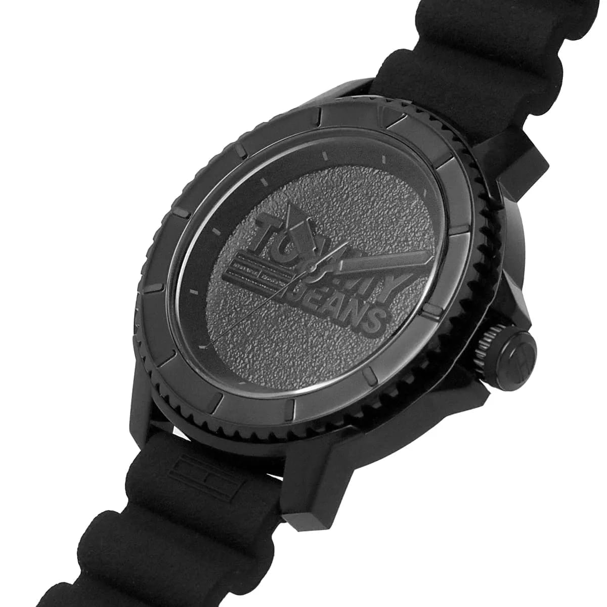 Tommy Jeans Tokyo Men's Analog Watch – Black Silicone Strap 1792001