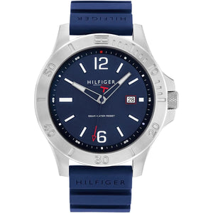 Tommy Hilfiger Ryan Men's Analog Watch – Silicone Strap 1791991 - Luxury Hub Store