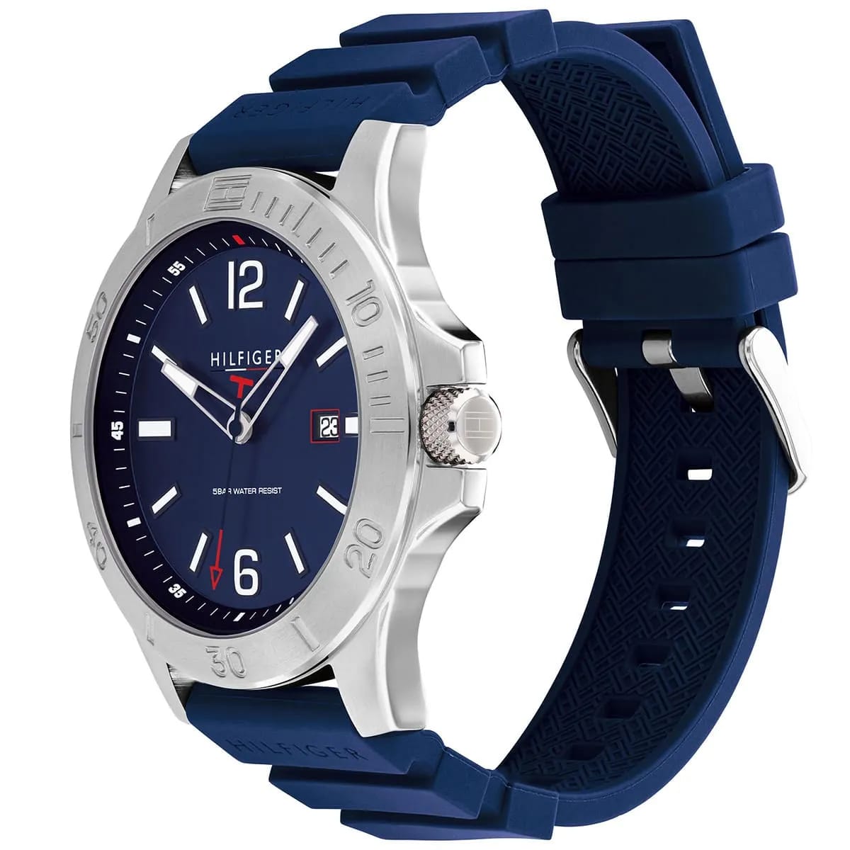 Tommy Hilfiger Ryan Men's Analog Watch – Silicone Strap 1791991