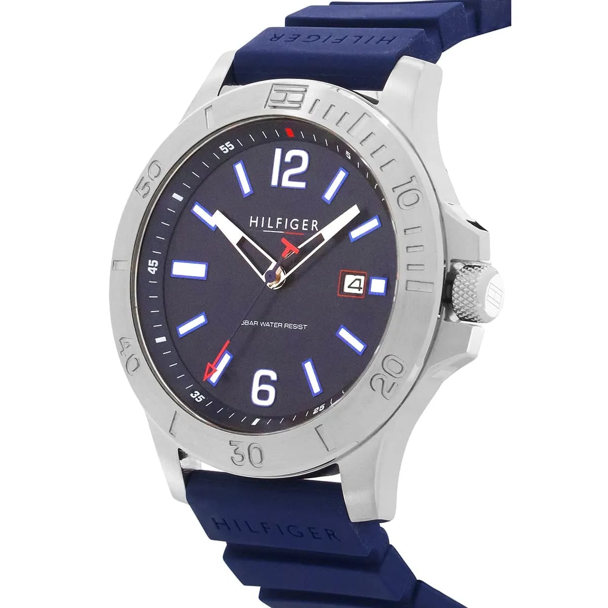 Tommy Hilfiger Ryan Men's Analog Watch – Silicone Strap 1791991