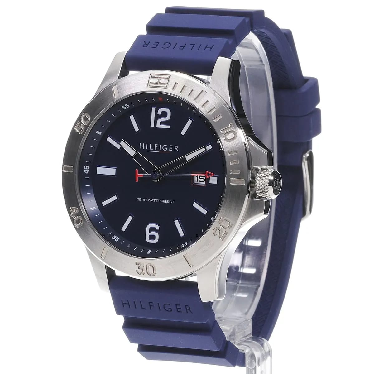 Tommy Hilfiger Ryan Men's Analog Watch – Silicone Strap 1791991