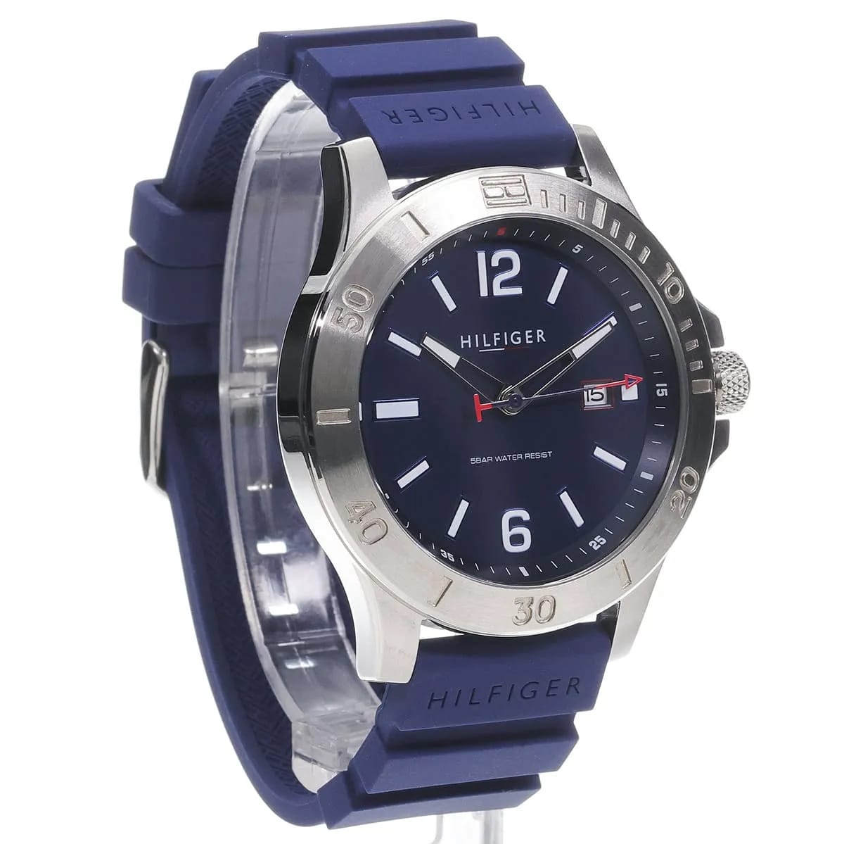 Tommy Hilfiger Ryan Men's Analog Watch – Silicone Strap 1791991