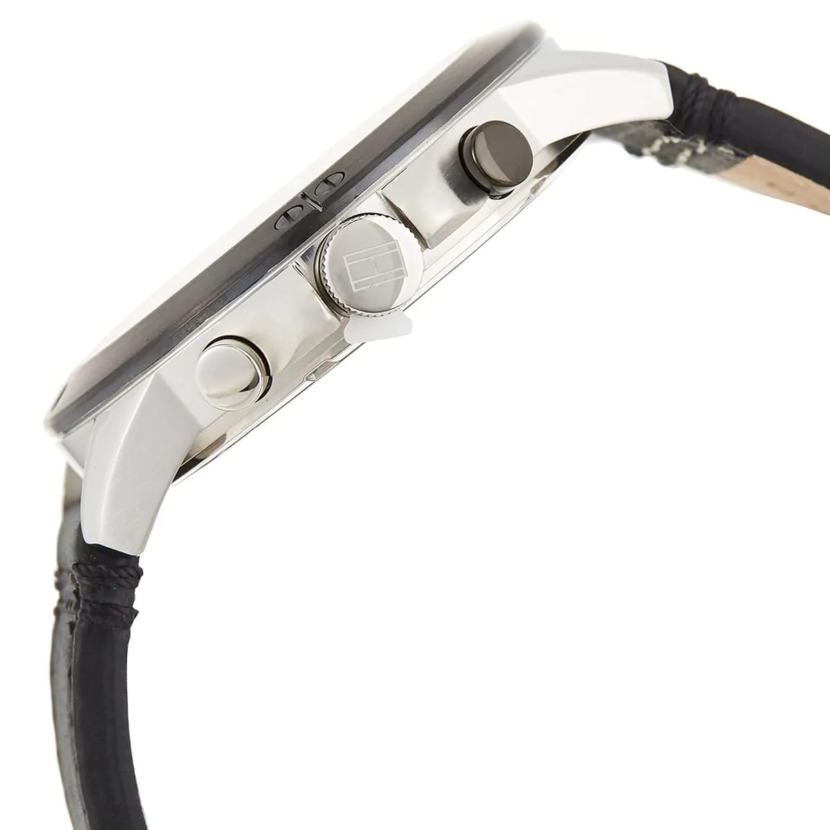 Tommy Hilfiger Harley 1791894 Men’s Black Dial Black Leather Multi-Function Watch