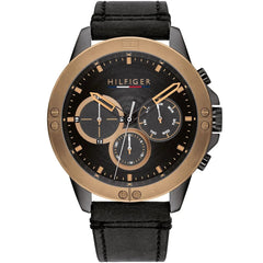 Tommy Hilfiger 1791893 Watch – Black & Leather | Original Tommy Hilfiger
