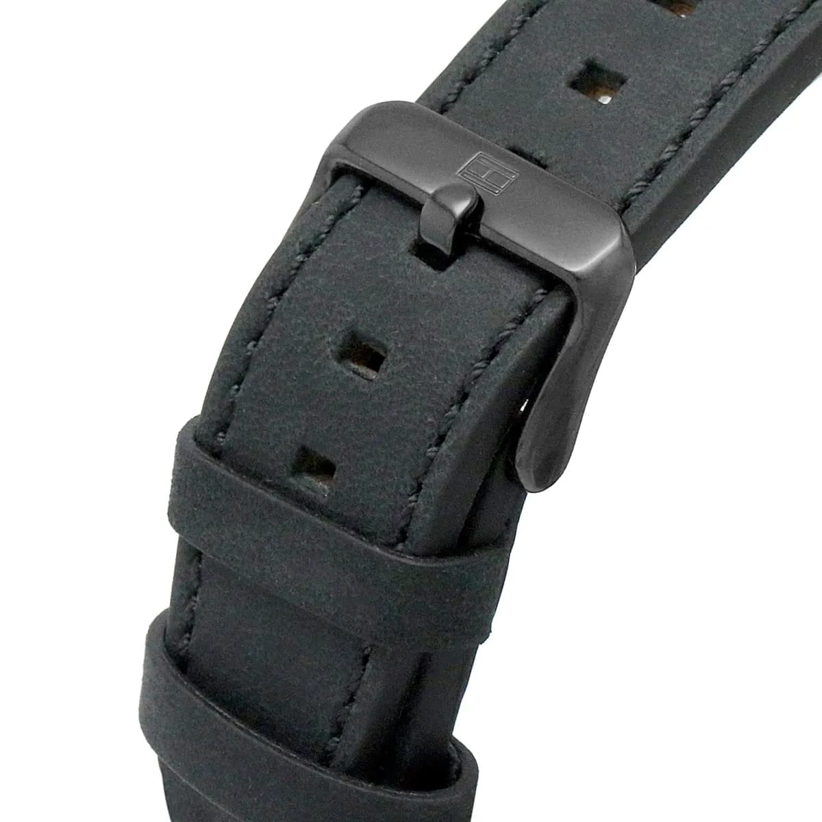 Tommy Hilfiger Harley 1791893 Men’s Black Dial Black Leather Multi-Function Watch - Luxury Hub Store