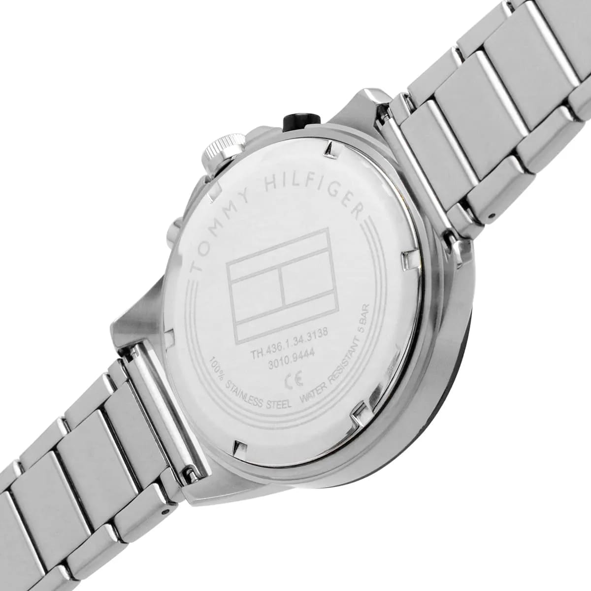 Tommy Hilfiger Harley 1791890 Men’s Black Dial Silver Metal Multi-Function Watch