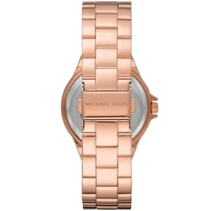 Michael Kors Lennox MK7230 Women’s Rose Gold Dial Rose Gold Bracelet Multi-Function Watch - Luxury Hub Store