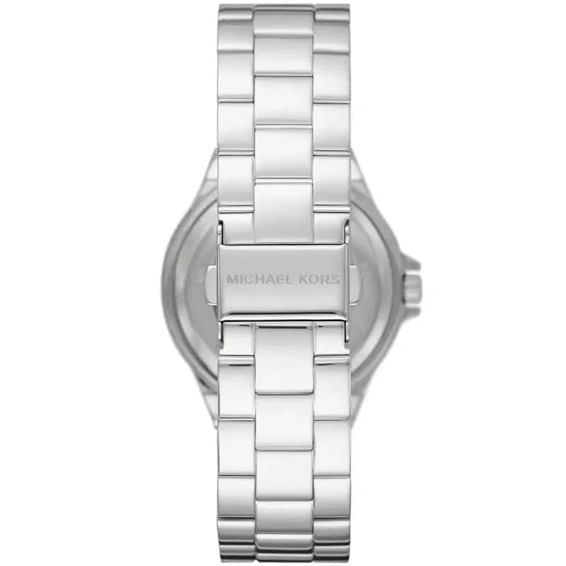 Michael Kors Lennox MK7234 Women’s Silver Crystal Dial Silver Bracelet Multi-Function Watch - Luxury Hub Store