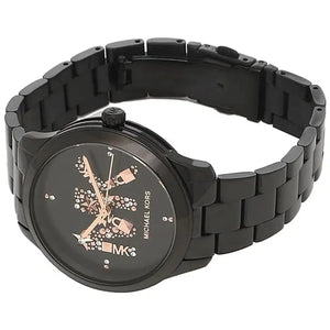 Michael Kors Runway MK6683 Women’s Black Dial Black Bracelet Watch - Luxury Hub Store