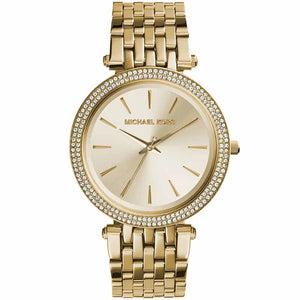 Michael Kors Darci MK3191 Women’s Gold Dial Gold-Tone Bracelet Watch - Luxury Hub Store