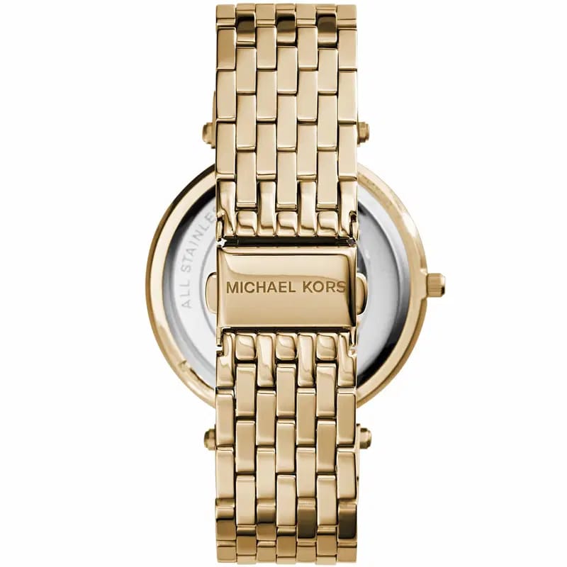 Michael Kors Darci MK3191 Women’s Gold Dial Gold-Tone Bracelet Watch - Luxury Hub Store