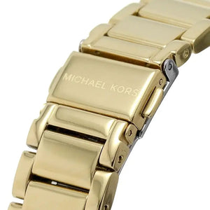 Michael Kors Parker MK7283 Women’s Crystal-Pave Dial Gold-Tone Bracelet Watch - Luxury Hub Store
