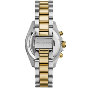 Michael Kors Bradshaw MK5912 Women’s Silver & Gold Stainless Steel Multi-Function Watch - Luxury Hub Store