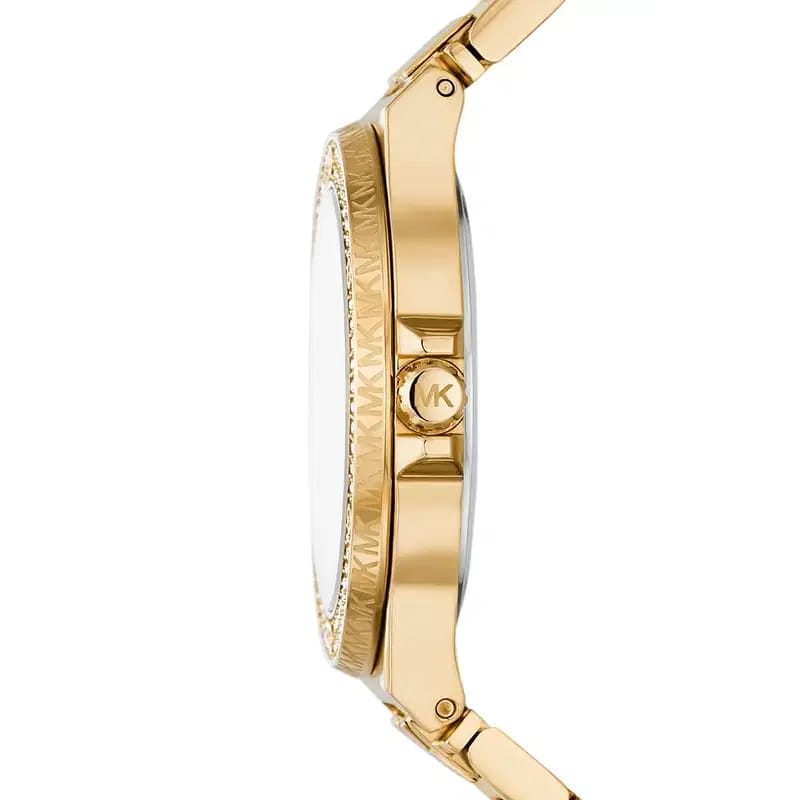 Michael Kors Lennox MK7339 Women’s Gold Stainless Steel Analog Watch - Luxury Hub Store