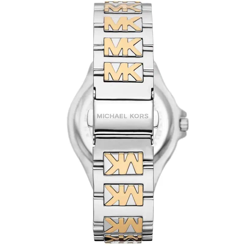 Michael Kors Lennox MK7338 Women’s Silver & Gold Stainless Steel Analog Watch - Luxury Hub Store
