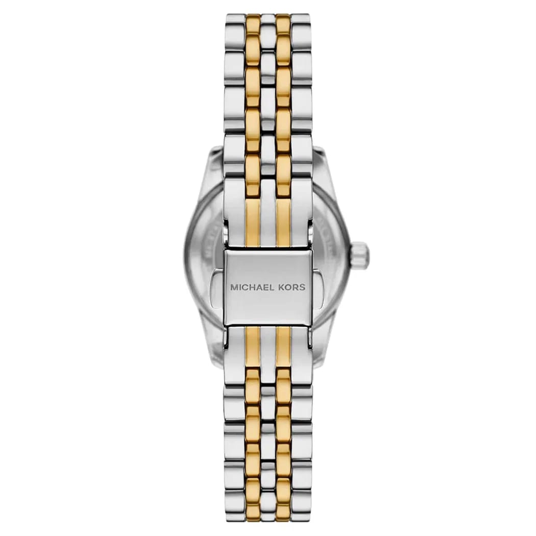 Michael Kors Lexington MK4986 Women’s Two-Tone Green Dial Multi-Function Watch - Luxury Hub Store