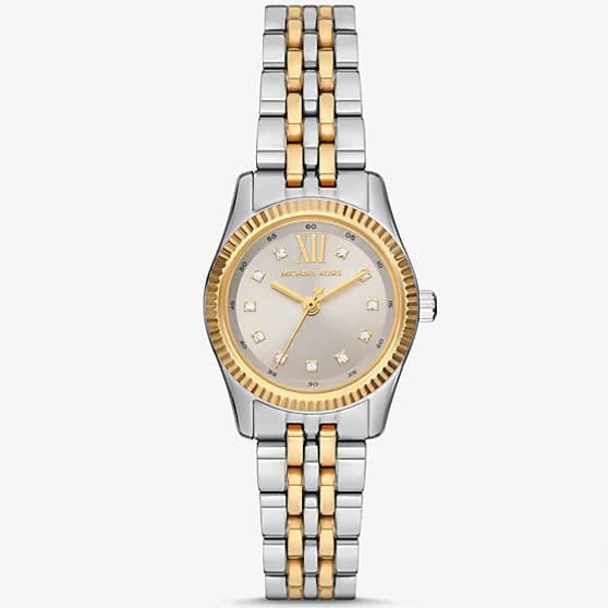 Michael Kors Lexington MK4815 Women’s Two-Tone Silver Dial Multi-Function Watch - Luxury Hub Store