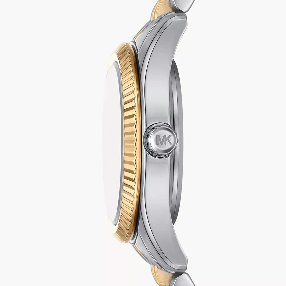 Michael Kors Lexington MK4815 Women’s Two-Tone Silver Dial Multi-Function Watch - Luxury Hub Store
