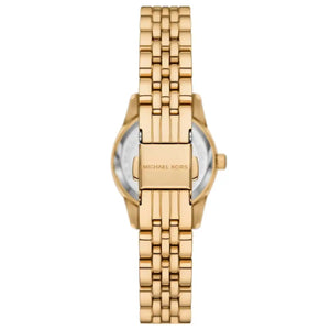 Michael Kors Lexington MK4842 Women’s Gold Blue Speckled Dial Watch - Luxury Hub Store