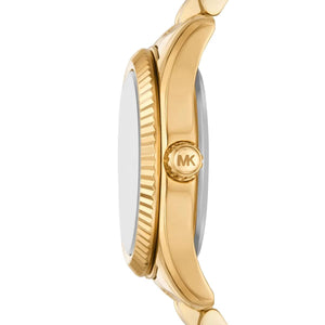 Michael Kors Lexington MK4741 Women’s Gold Dial Stainless Steel Watch - Luxury Hub Store