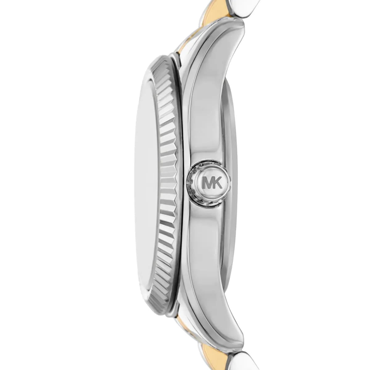 Michael Kors Lexington MK4740 Women’s Silver & Gold Dial Stainless Steel Watch - Luxury Hub Store
