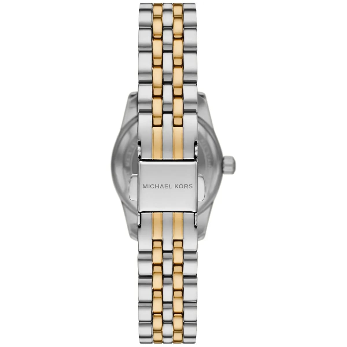 Michael Kors Lexington MK4740 Women’s Silver & Gold Dial Stainless Steel Watch - Luxury Hub Store