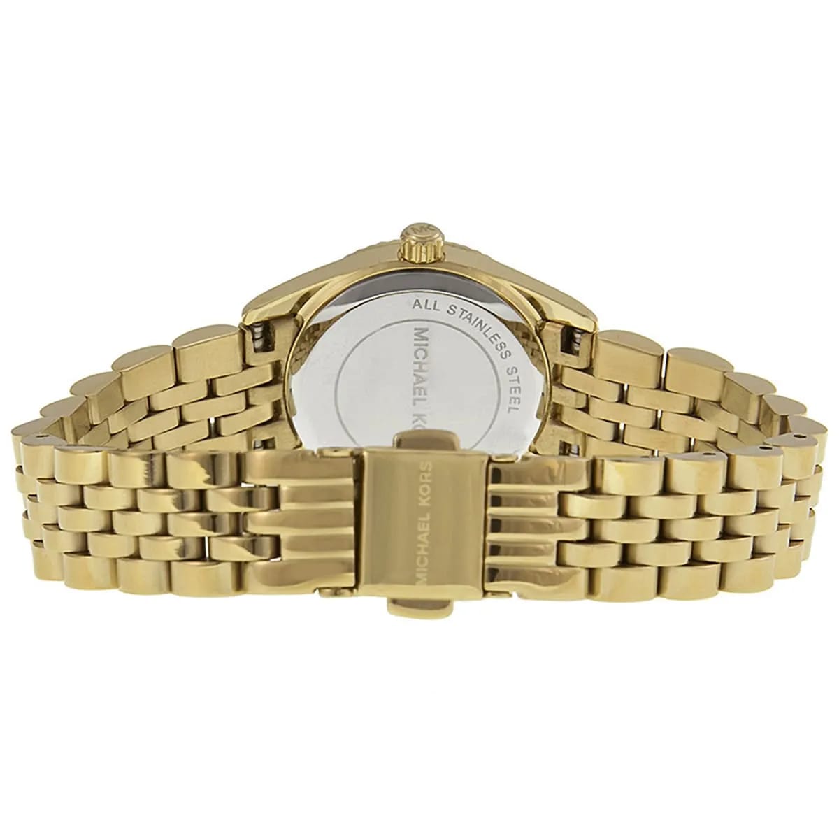 Michael Kors Lexington MK3271 Women’s Gold-Tone Turquoise Dial Stainless Steel Watch - Luxury Hub Store