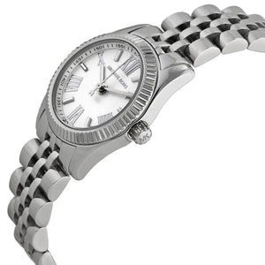 Michael Kors Lexington MK3228 Women’s Silver Stainless Steel Watch - Luxury Hub Store