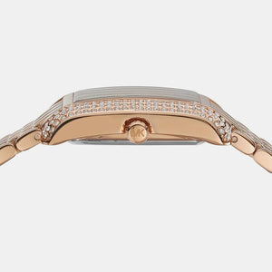 Michael Kors Emery Three MK4743 Women’s Rose Gold Stainless Steel Watch - Luxury Hub Store