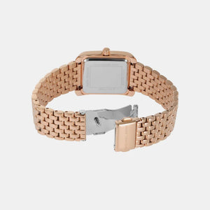 Michael Kors Emery Three MK4743 Women’s Rose Gold Stainless Steel Watch - Luxury Hub Store