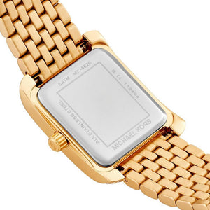Michael Kors Emery MK4640 Women’s Gold White Dial Stainless Steel Watch - Luxury Hub Store